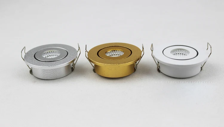 High Quality  3W 6W Dimmable  Mini  LED Downlight mini cob  LED Spot light LED Ceiling Lamp white body /black body