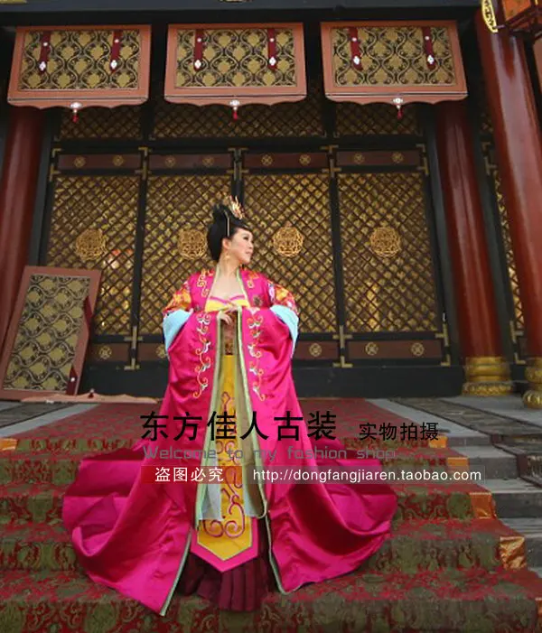 Princess Taiping Historical TV Play Jia Jingwen Gorgeous Costumes Female Hanfu Stage Performance Wear Free Shipping