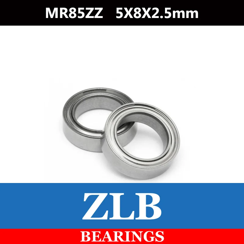 Free Shipping 10 PCS MR85ZZ ABEC-5 5X8X2.5 mm Deep groove Ball Bearings MR85 / L-850 ZZ