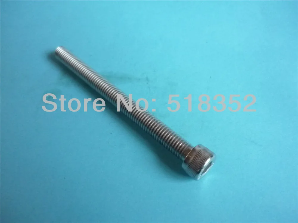 M8 x 65/ 70mm DOUBLE SHENG 304 Stainless Steel Screw with Cylinder Head Inner Hexagon for EDM Wire Cutting Machine Accessaries