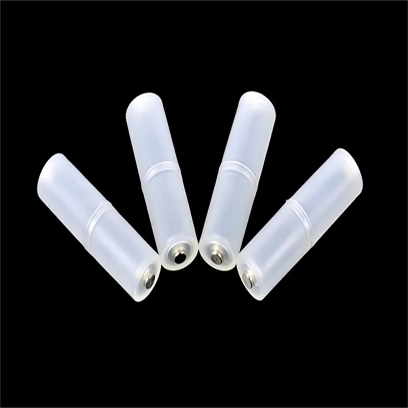 Aaa para aa tamanho celular conversor de bateria adaptador caso plástico switcher r03 para aa lr6 bateria caixa titular atacado