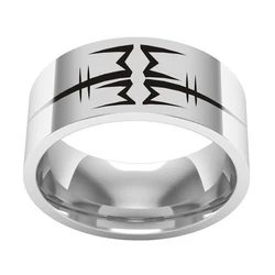 Marilyn Manson rock band, fan gift ring, men's and women's titanium steel ring, fashion accessories