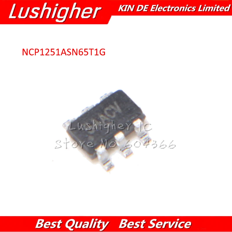 10pcs NCP1251ASN65T1G SOT23-6 NCP1251ASN65 SOT23 NCP1251