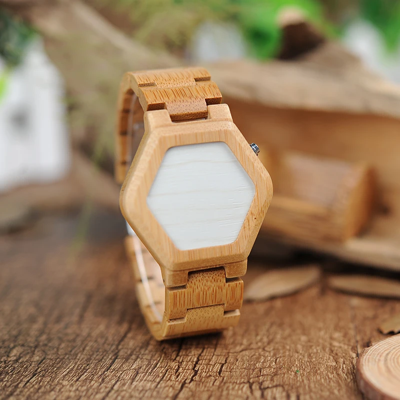 BOBO BIRD WE03 Brand Designer Digital Watch Night Vision Bamboo Watch Mini LED Watch Design With Unique Time Display Tokyoflash