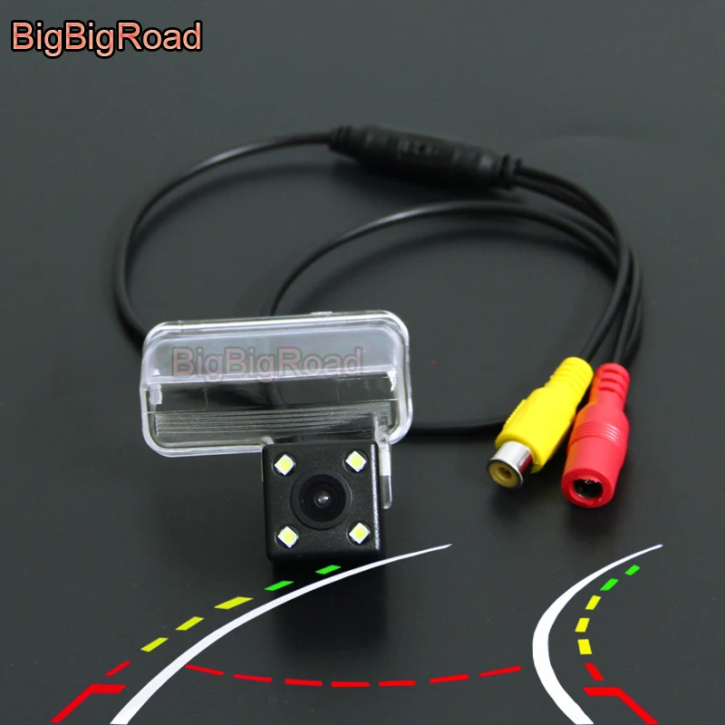 BigBigRoad For Toyota Corolla Camry xv50 Etios 2014 2015 2016 Car Intelligent Dynamic Trajectory Tracks Rear View Backup Camera