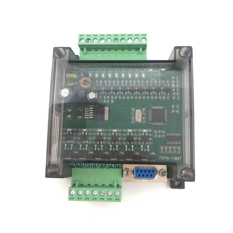 PLC scheda di controllo industriale con shell FX1N-14MR FX1N-14MT controller programmabile modulo