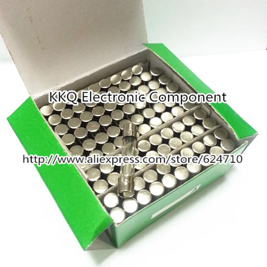 

100PCS/BOX NEW 250V 1A 6*30 6X30 Fast Blow Glass Fuses Insurance Tube 6MM*30MM 6*30mm