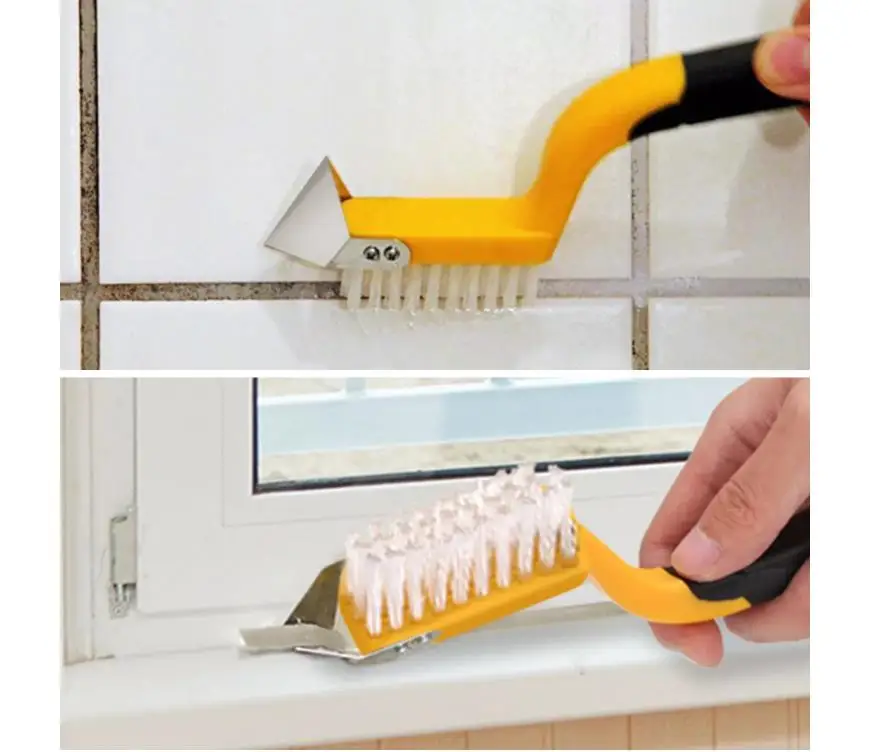 Di alta Qualità 2 Pezzi Caulking Tool Set di Silicone Sigillante Utensile di Finitura per la Cucina Bagno Piano di Stucco Sigillante di Tenuta