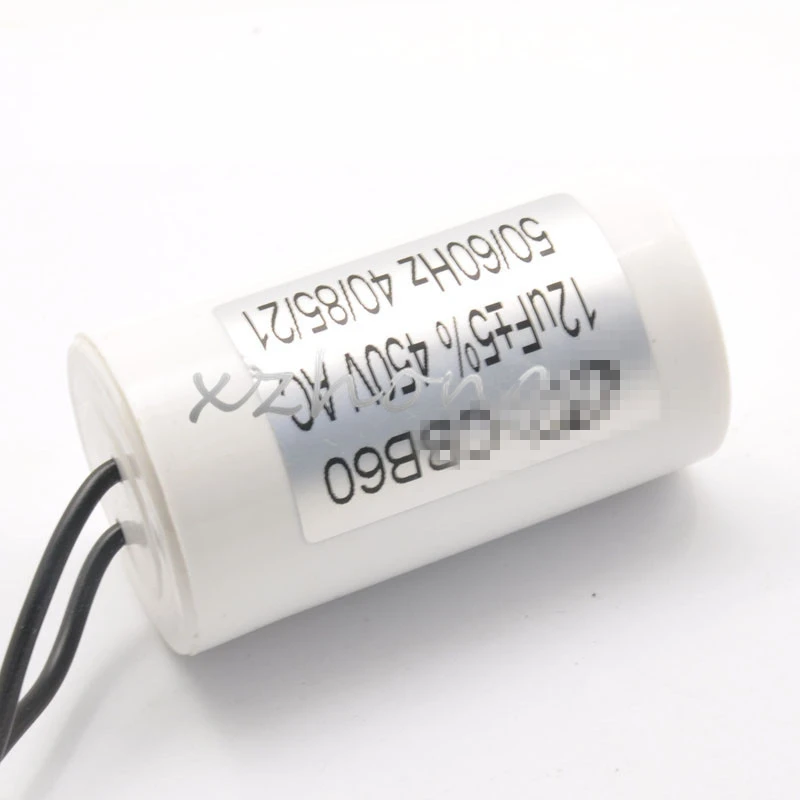 CBB60 washing machine capacitor starting capacitor 450V 12UF 5% volume 42*80