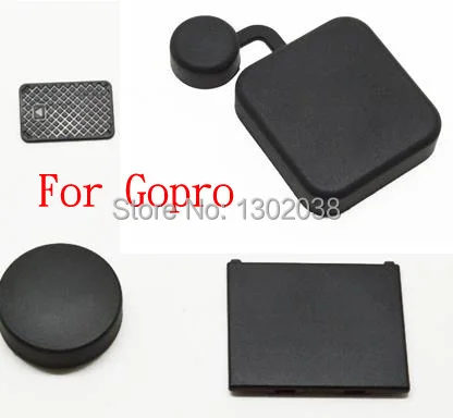 4 in 1 Accesories Camera Lens Cover + Housing Lens Cover + Replacement Battery Door + Side Door For Gopro Hero 3+/4