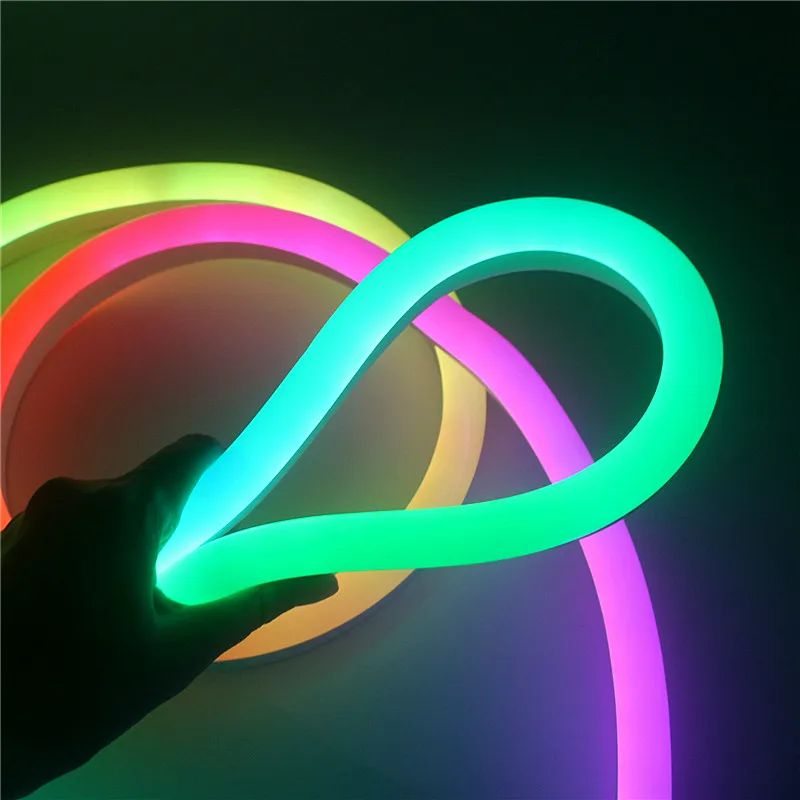 LED Strip 12V Neon Light Line Low Voltage 24V Flexible Indoor Outdoor Waterproof Soft Light Strip Smart Addressable Lights