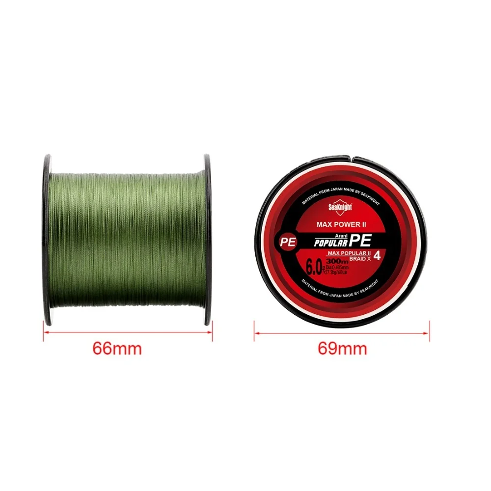 Trenzado Seaknight 0.10-0.40mm – Resistencia 3.6-27.2KG - imagen 2