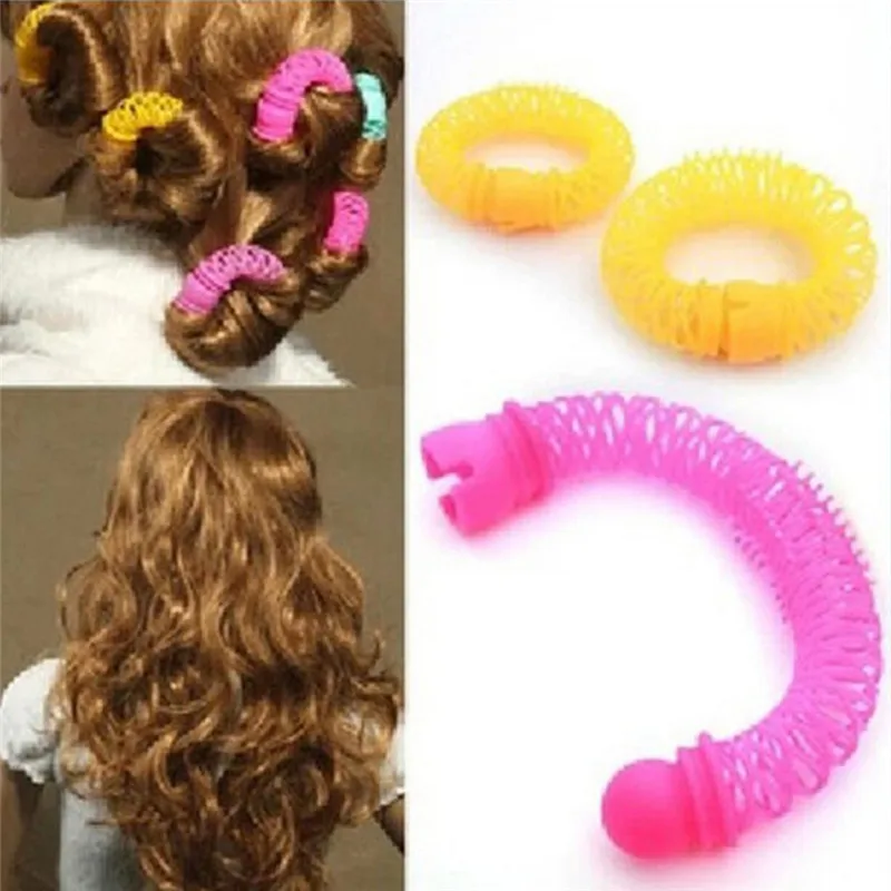 Hairdress Magic Hair Curler Spiral Curls Roller Donuts Curl Hair Styling Tool Hair Accessories DIY 8 Pcs 7cm*6 cm view 6