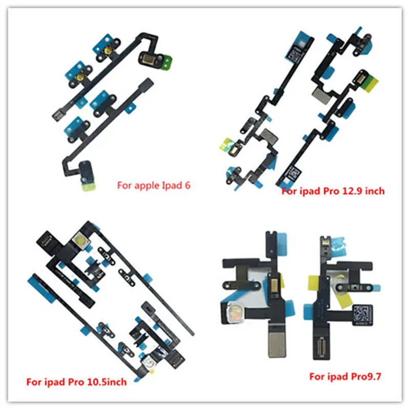 

Новый высококачественный гибкий кнопочный переключатель громкости для apple iPad6 pro9.7 pro10.5 Pro12.9