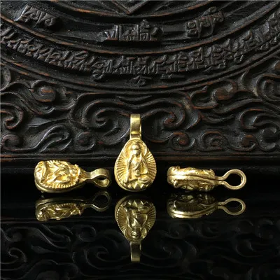 Tibetan Counter Clips for Prayer Malas Buddha Beads Golden and Silvertone Color BRO802