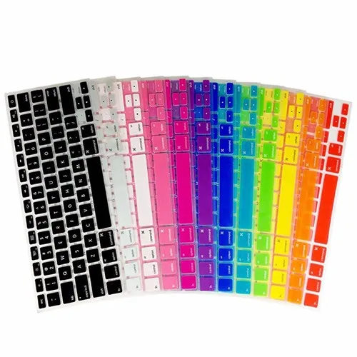 

New Laptop US/EU Keyboard Cover For Apple Macbook Air 11 Air 13 Pro Retina Touch Bar 11 12 13 15 inchs A1502 A1370 A1466 A1989