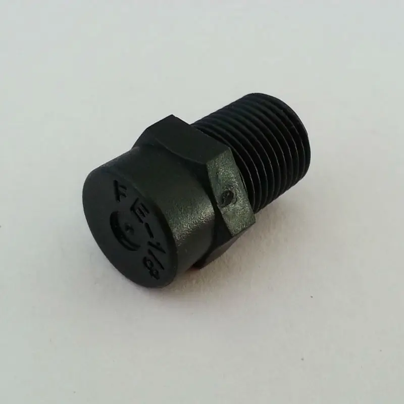 10PCS Low-pressure Plastic Mist Nozzle, 1/8 male thread, Fogger for terrarium, anti-drip device,