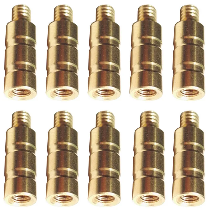 12/24Pcs  25/50/100Gr Archery Brass Arrow Weight Combo Screw Arrow Points Copper Insert For Outdoor Hunting Shooting Accessories