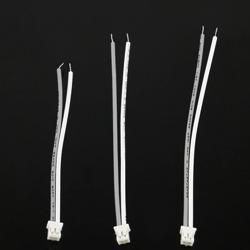 500pcs/lot 10mm 12mm 15mm 300V 2 Pin Led Connector For Single Color Led Strip 5050 LED PCB Board Connector Wire