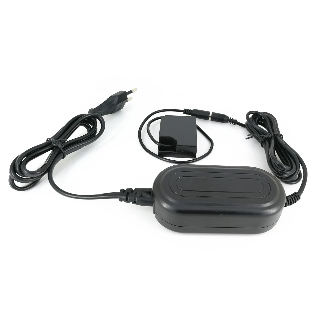 Adaptador de alimentação CA + acoplador DC de bateria fictícia W126 + plugue EUA/Reino Unido/AU/UE para adaptador de carregador Fujifilm Fuji AC-V9 como CP-W126 W126S