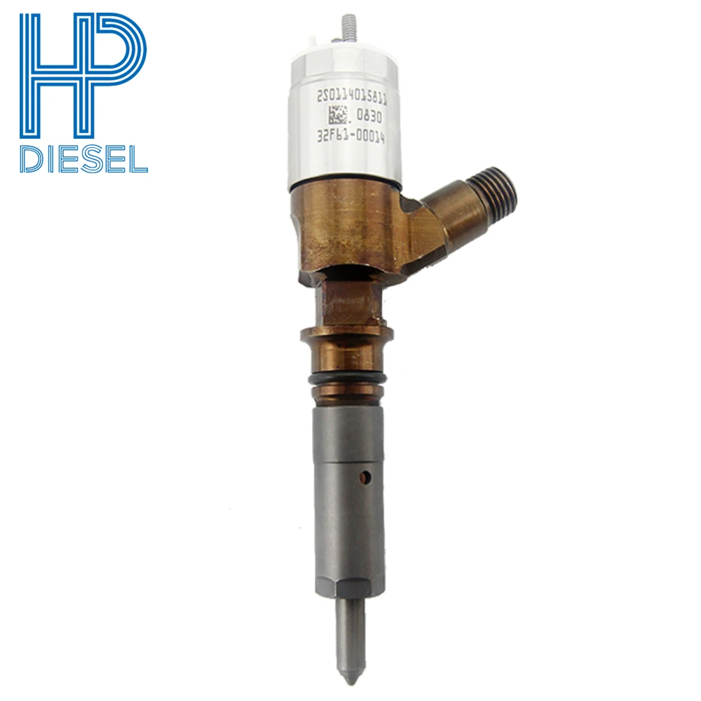 New type Common rail injector 326-4756/32F61-00014 for C4.2 engine, diesel fuel injector 3264756 for CAT 312D excavator