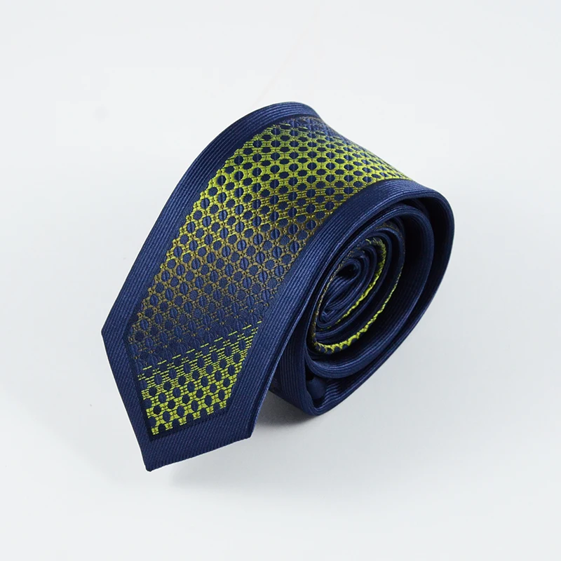 GUSLESON New Slim Ties For Men High Quality Wedding Tie Dot Striped Necktie Corbatas Hombre Cravate Men\'s ties For Business