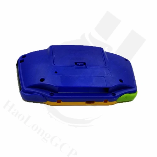 Imagen 2 del producto Juego de bricolaje Edición limitada Caja de cubierta de cubierta de carcasa azul amarilla Reemplazo de reparación para GameBoy Advance para consola GBA