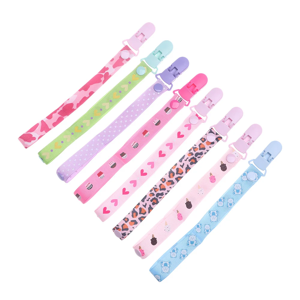 Pacifier Chain Dummy Clip Baby Pacifier Clip Nipple Holder For Nipples Children Pacifier Clips Teether Anti-drop Rope