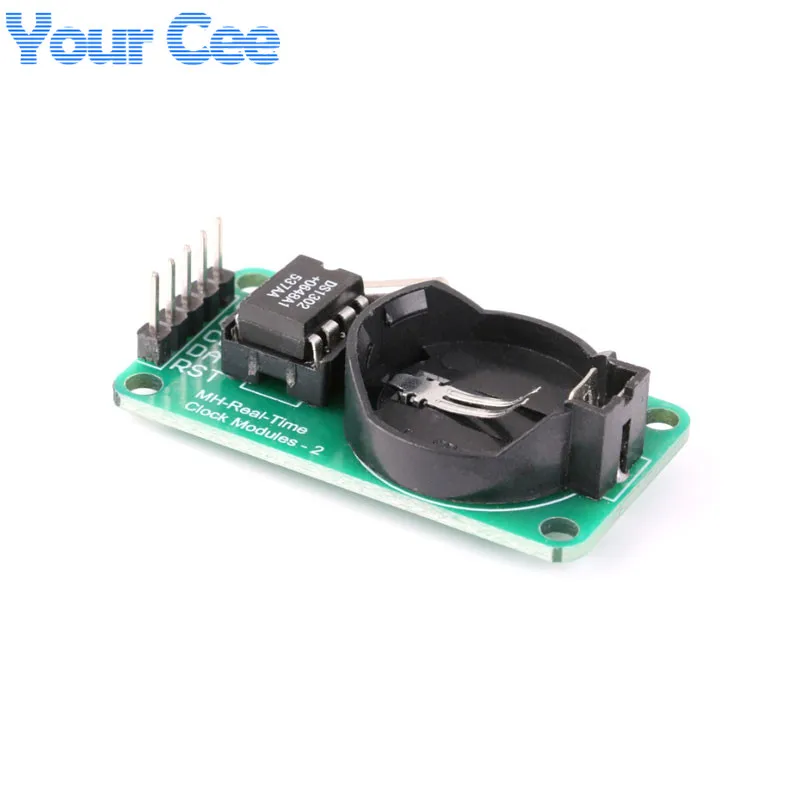 DS1302 Real Time Clock Module for Arduino AVR ARM PIC SMD CR2032 Battery Holder Box