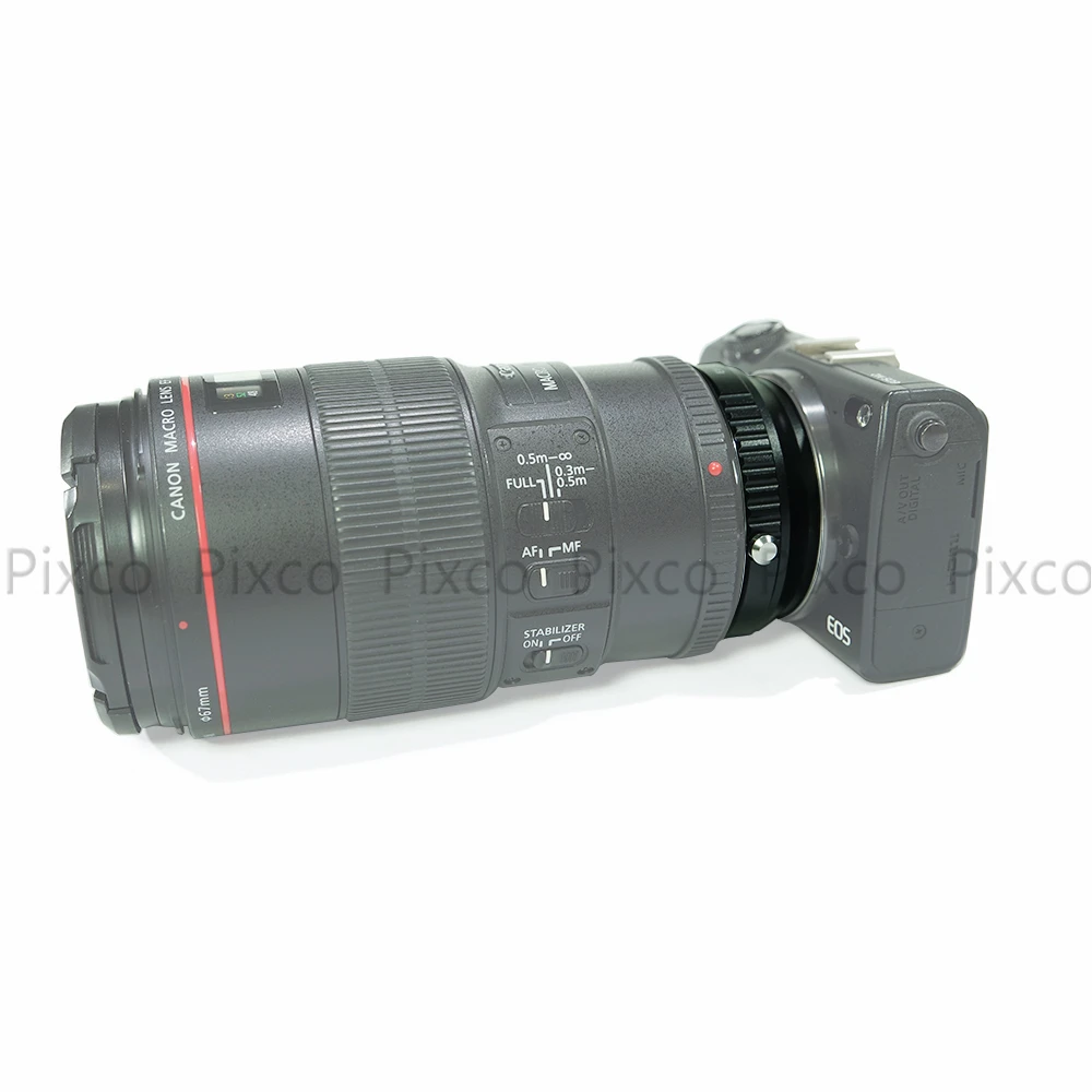 Pixco Voor EF-voor EOS M Focal Reducer Speed Booster Turbo Adapter pak Voor Canon ef Lens voor canon EOS M M6 M5 M10 M3 M2 M