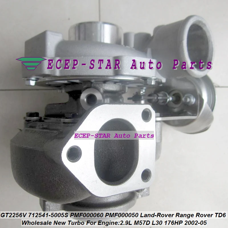 Free Ship Turbo GT2256V 712541 712541-5006S 712541-0003 LR006110 PMF000050 For Land-Rover Range Rover TD6 M57D L30 LL 2.9L TDI