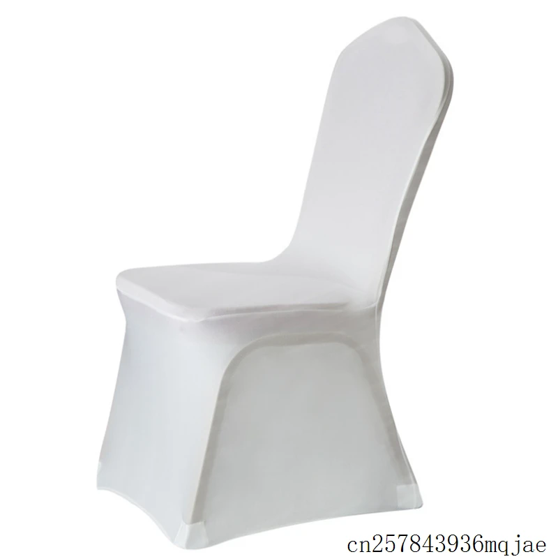 

25 Pcs Wedding Chair Covers Spandex Stretch Spandex Chair Cover Dining Seat Covers for Wedding Polyester Banquet Restaurant