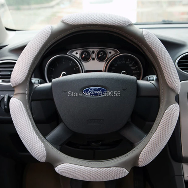 Car Steering Wheel Cover Car Cushion Interior Cover 38 Cm ix35 ix25 k2 k3 Sandwich Sport Type Car Steering Wheel Covers Movement