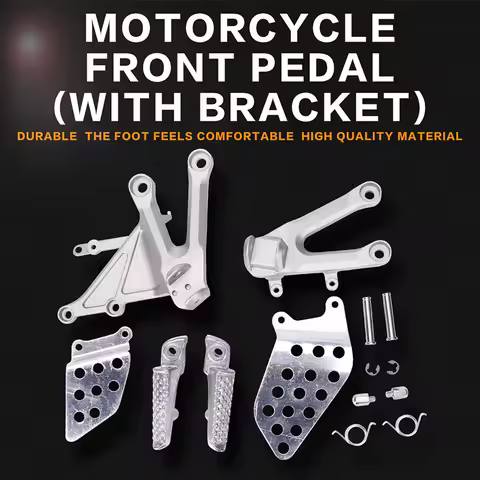 Front Foot Rests Pedal Bracket Assembly Kit For Honda CBR1000RR 2004 2005 2006 2007 CBR1000 04 05 06 07 Motorcycle Parts