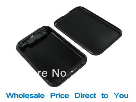 Caixa suporte para hd externo 2.5 polegadas e usb 2.0, gabinete para hd externo