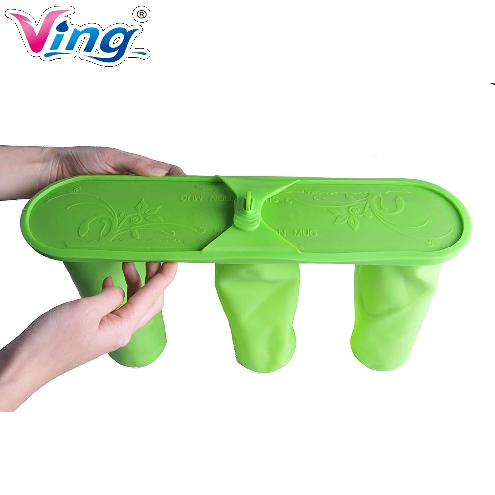 Imagem -02 - Braçadeira para Caneca 3d de Silicone Wrap Amento para Caneca Molde de Silicone para Garrafa Esportiva de 750ml