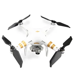 Phantom 3-折りたたみ式プロペラブレード,低ノイズ,カーボンファイバー,dji phantom 1 2 3 uavアクセサリー用セルフロック