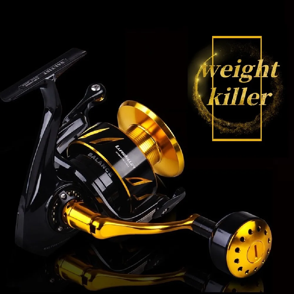 lurekiller full metal spinning reel fishing saltwater spinning Jigging fishing reel 35kg drag power made in japan jigging reel