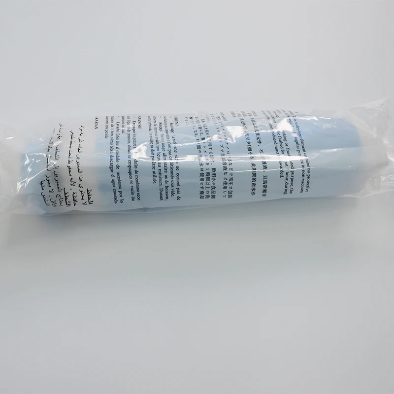 50 GPD GE RO غشاء مرشح المياه السكنية ، معالجة تنقية المياه ، نظام التناضح العكسي ، معيار NSF/ANSI