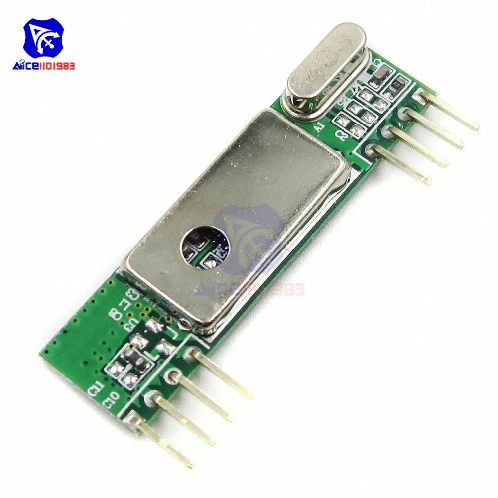 Módulo receptor inalámbrico superheterodino, 433Mhz, RXB12/RXB14/RXB8/RXC6/RXB6 para Arduino AVR 3,3-5,5 V