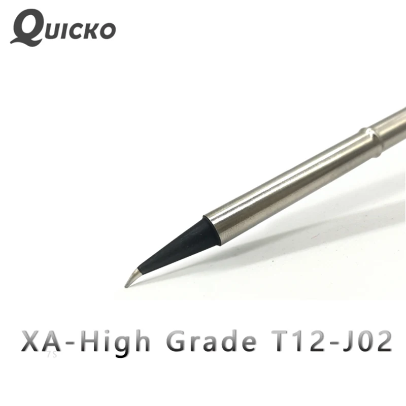 QUICKO XA wysokiej jakości T12-J02 lutownica końcówka/wysokiej jakości grot lutownicy dla FX9501/951/952