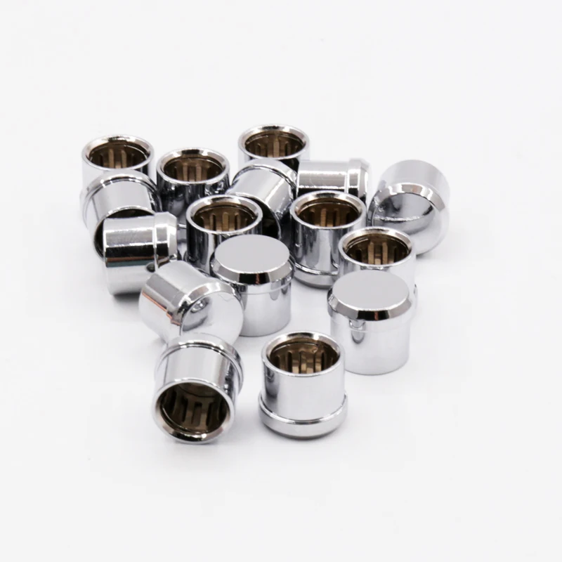 CA7001R RCA Plug Caps Noise Stopper Rhodium Plated Copper Cap RCA Shielding Jack Socket Dust Protector Accessories