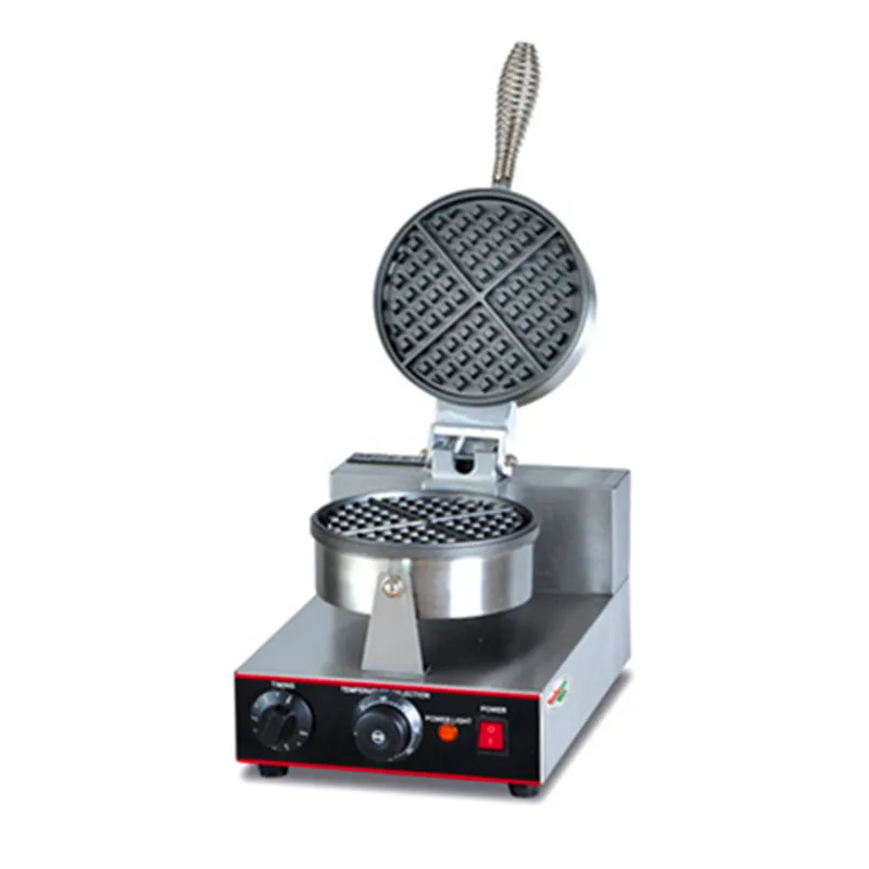 Waffle baker a testa singola in acciaio inossidabile