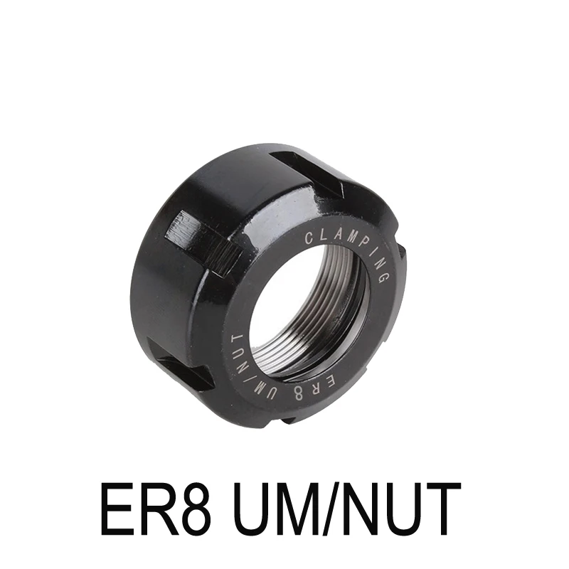 ER8/ER11/ER16/ER20/ER32/ER40 UM Nut High quality for CNC Milling Machine Engraving Lathe Tool Spring Collet nut