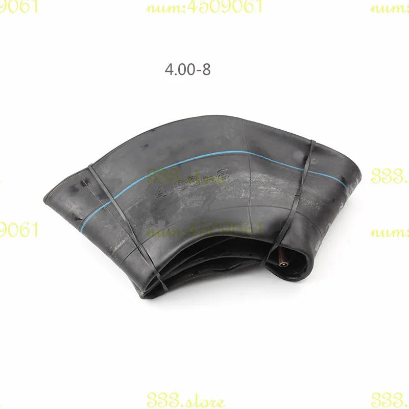 4.00-8 (4.80/4.00-8) Inner Tube Straight Valve Stem for Lawn Mower, Wheelbarrow, Mini Bike, Go-Karting, Hand Trucks