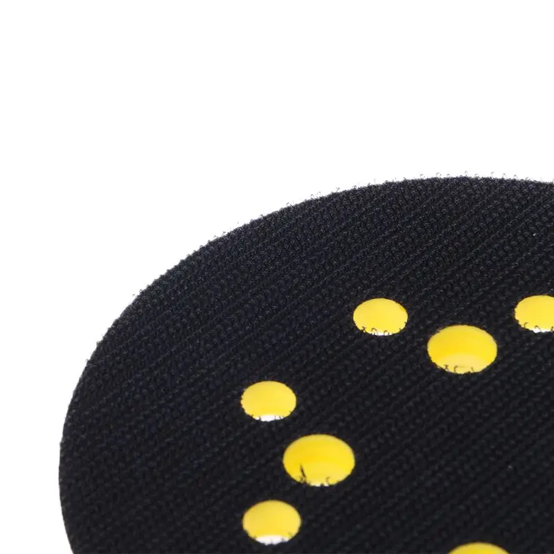 5 Inch 8 Hole Replacement Sander Pad Sander Hook & Loop Replacement Sanding Pad Electric Grinder Power Tool Round-shaped 517A