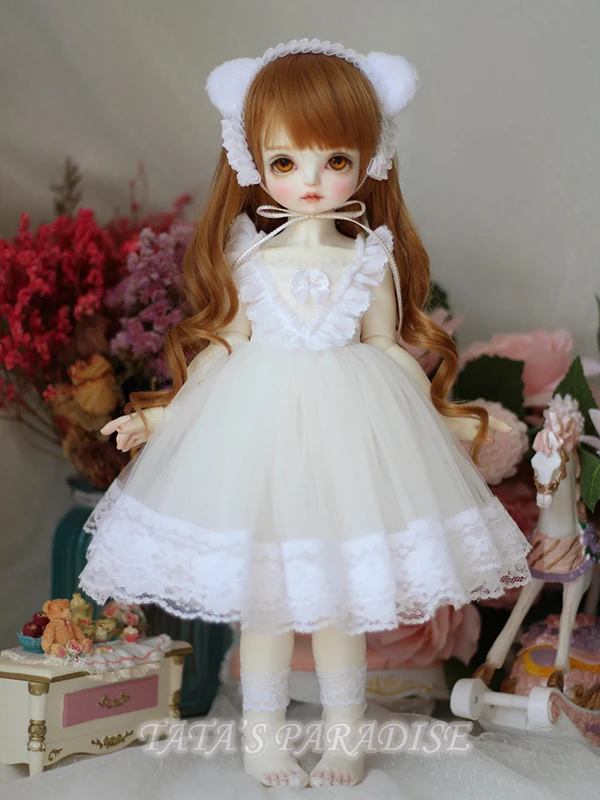 1/6 1/4 scale BJD clothing accessories dress+socks+Headwear for BJD/SD doll,Not included doll,shoes,wig,and accessories 18D2740