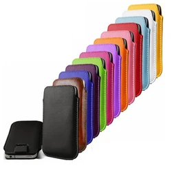 TOKOHANSUN Universal Phone Case For LG PU Leather Pull Tab Sleeve Pouch Bag Cover Cell Phone Cases Bags Shell