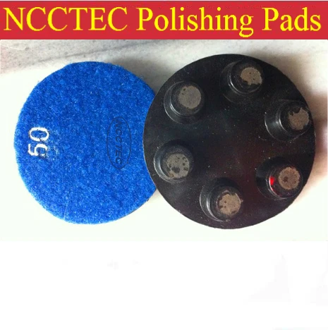 

3'' concrete diamond wet polishing pad with round spots segments FREE shipping | 80mm floor surface cement grinding wheel