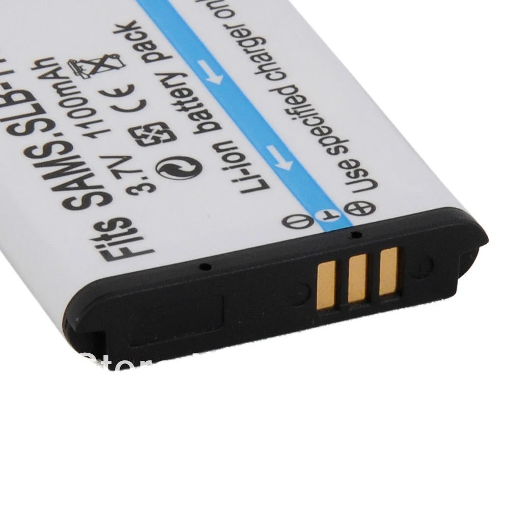 3pcs/lot Replacement Camera Battery SLB-1137D 1137D For Samsung HMX-E10 NV100 HMX-E10OP HMX-E10BP HMX-E10WP